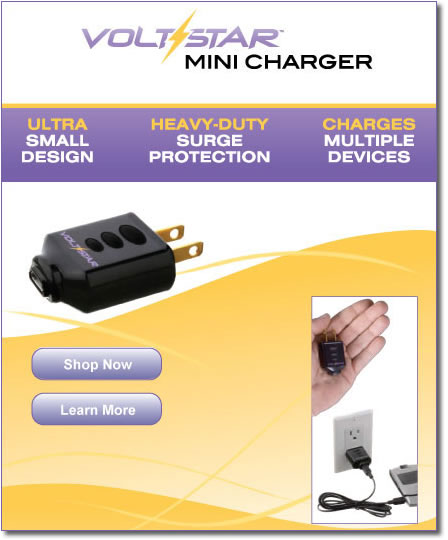 Volt Mini Charger Smallest Cell Phone Charger